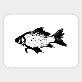 BLACK FISH Sticker